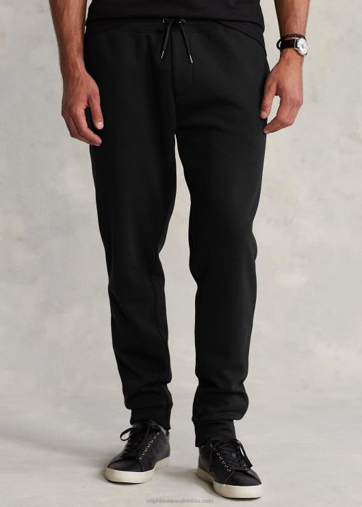 joggers de punto doble hombres negro Ralph Lauren 2XR2V1529