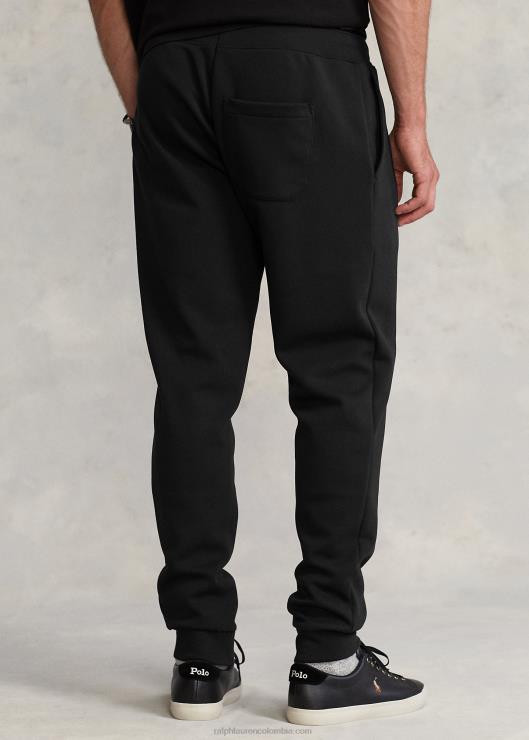 joggers de punto doble hombres negro Ralph Lauren 2XR2V1529