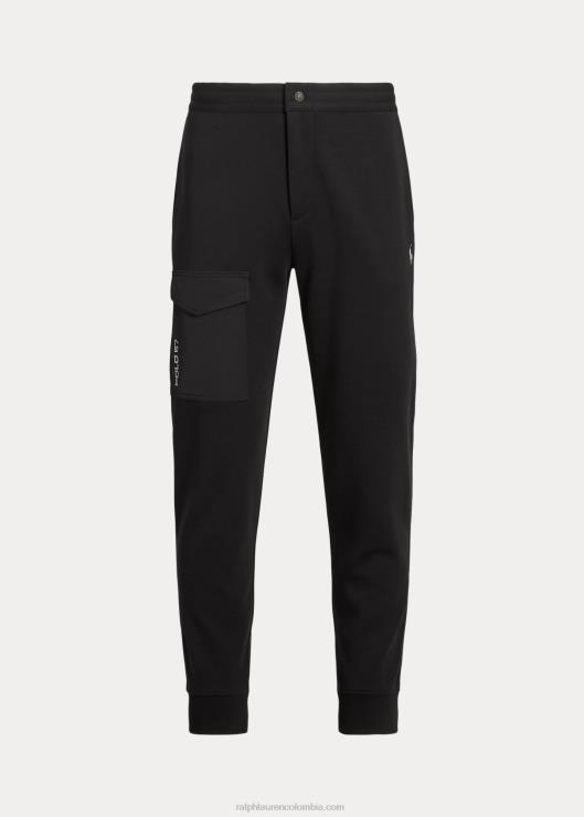 pantalón jogger híbrido repelente al agua hombres negro Ralph Lauren 2XR2V106
