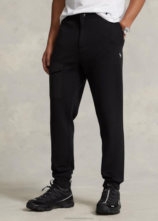 pantalón jogger híbrido repelente al agua hombres negro Ralph Lauren 2XR2V106