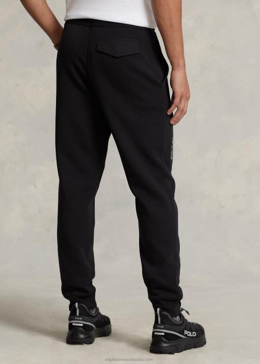 pantalón jogger híbrido repelente al agua hombres negro Ralph Lauren 2XR2V106