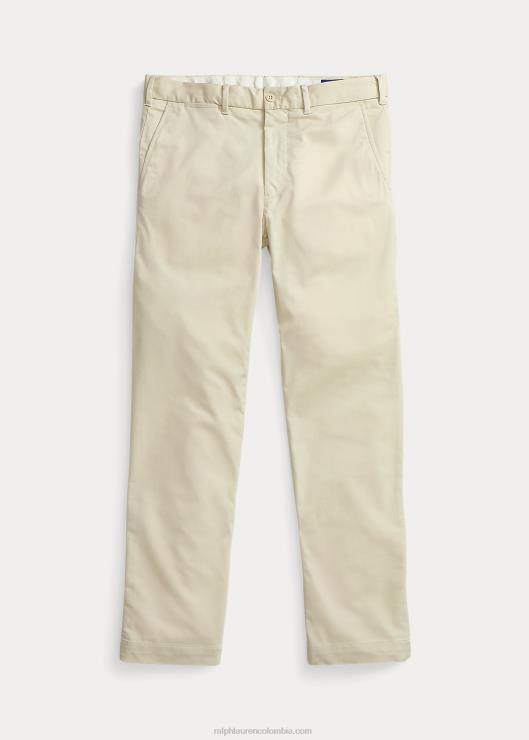 Pantalón chino elástico slim fit de alto rendimiento hombres arena basica Ralph Lauren 2XR2V924