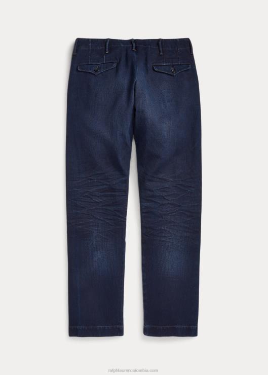 pantalón de pana bedford oficial hombres índigo oscuro Ralph Lauren 2XR2V1727