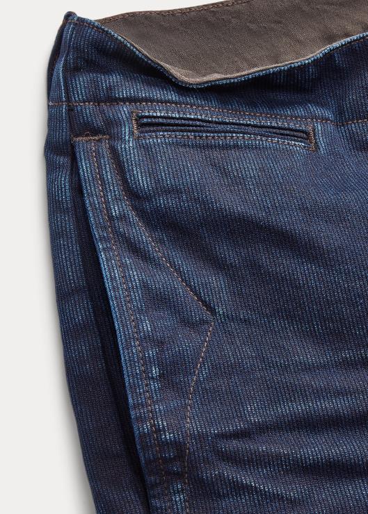 pantalón de pana bedford oficial hombres índigo oscuro Ralph Lauren 2XR2V1727