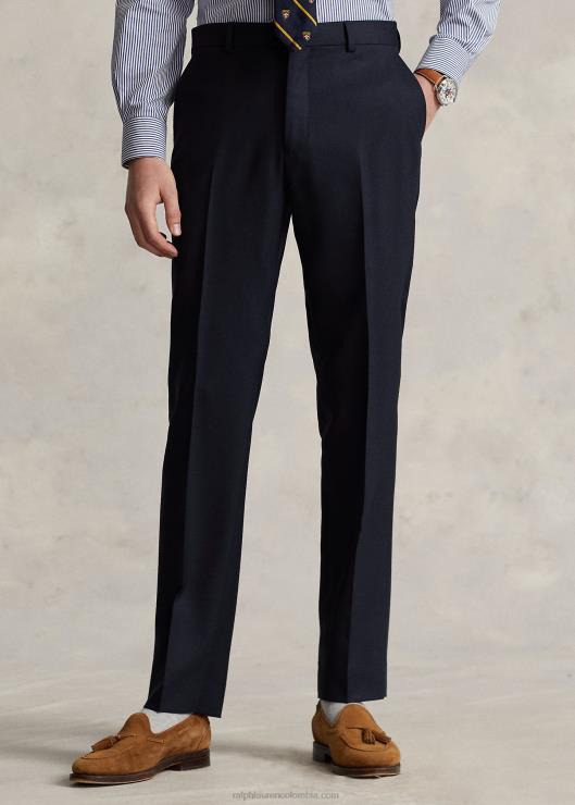 pantalón de traje oxford de lana hombres Armada Ralph Lauren 2XR2V571