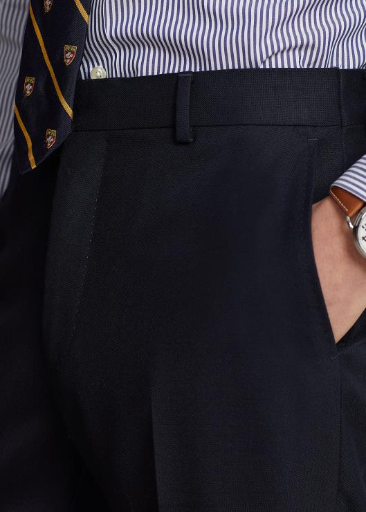 pantalón de traje oxford de lana hombres Armada Ralph Lauren 2XR2V571