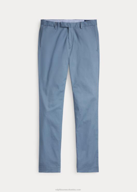 pantalones chinos elásticos slim fit hombres ancla azul Ralph Lauren 2XR2V472