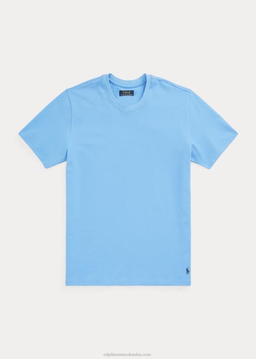 camisón de piqué de punto hombres puerto isla azul/azul marino Ralph Lauren 2XR2V8549