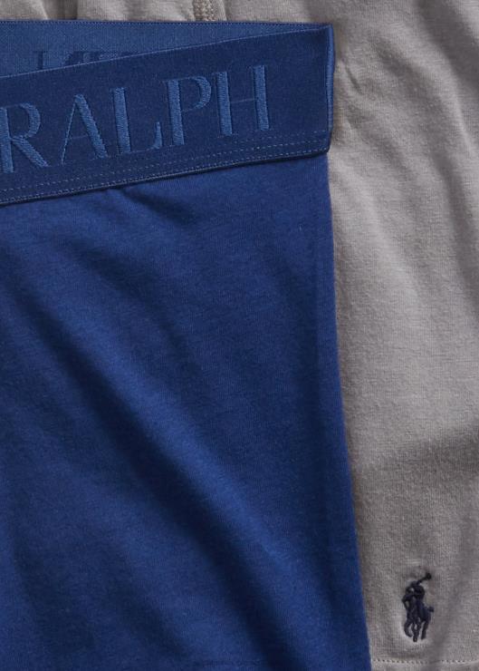 Pack de 3 calzoncillos boxer 4d-flex hombres blanco azul Ralph Lauren 2XR2V273