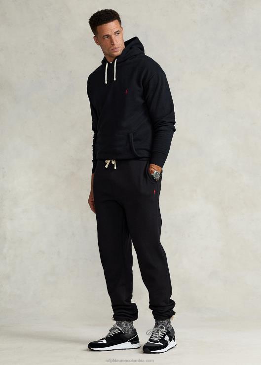 la sudadera con capucha de lana rl hombres negro Ralph Lauren 2XR2V1572