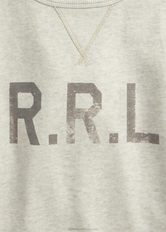 sudadera con logo hombres brezo de avena Ralph Lauren 2XR2V1755