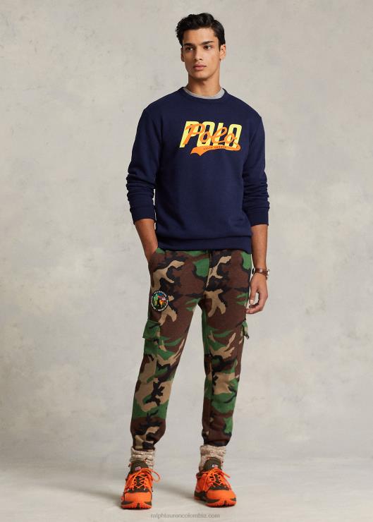 sudadera con logo hombres marina de crucero Ralph Lauren 2XR2V1185