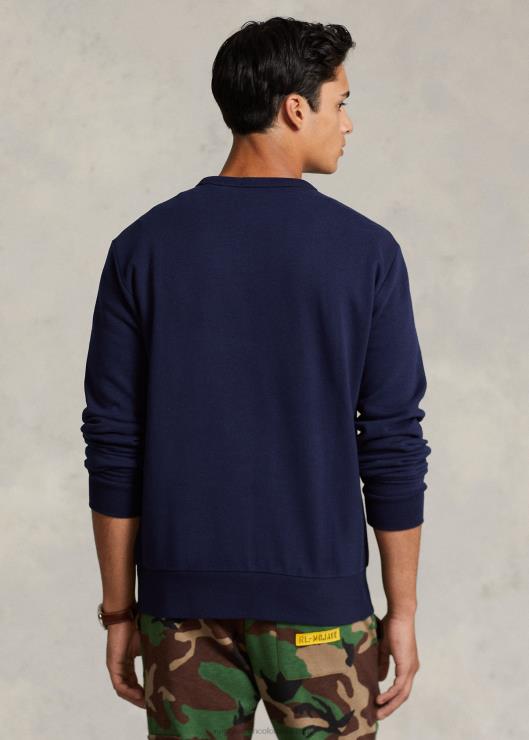 sudadera con logo hombres marina de crucero Ralph Lauren 2XR2V1185