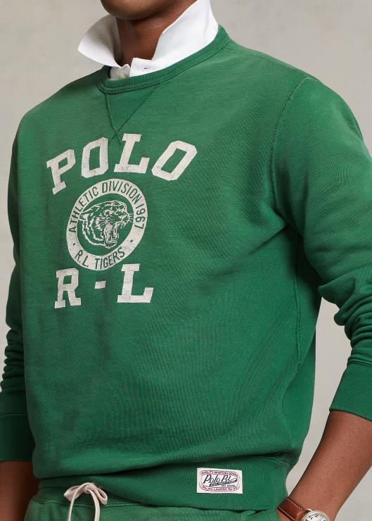 sudadera con logo hombres verano verde Ralph Lauren 2XR2V1028
