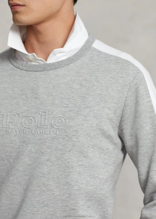 sudadera de malla con logo hombres y sobre brezo Ralph Lauren 2XR2V1021