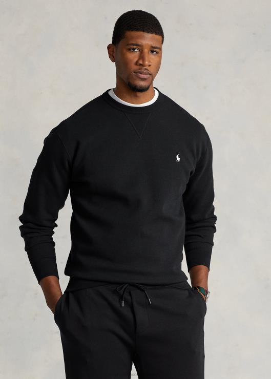sudadera de punto doble hombres negro Ralph Lauren 2XR2V1911