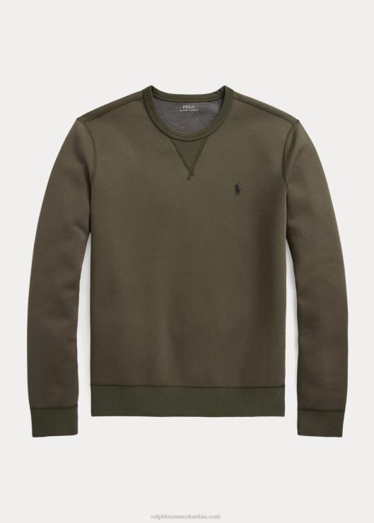 sudadera jaspeada de punto doble hombres aceituna de la empresa Ralph Lauren 2XR2V1084