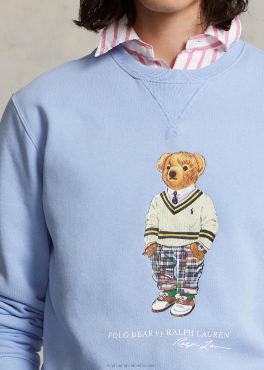 sudadera polar con osito polo hombres austin azul Ralph Lauren 2XR2V729