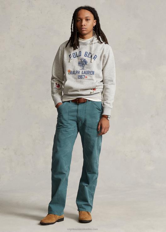 sudadera polar con osito polo hombres brezo de brooklyn Ralph Lauren 2XR2V8484