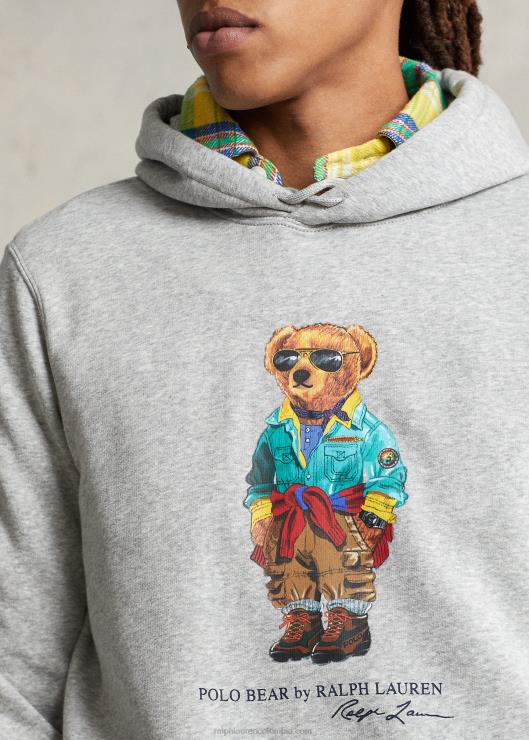 sudadera polar con osito polo hombres y sobre brezo Ralph Lauren 2XR2V8624