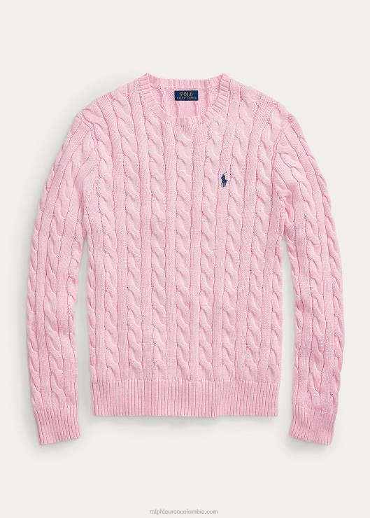 jersey de ochos de algodón hombres rosa carmelo Ralph Lauren 2XR2V8412