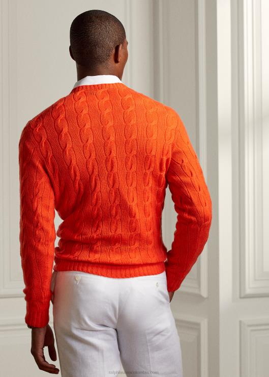 jersey de ochos de cachemir hombres agridulce Ralph Lauren 2XR2V79