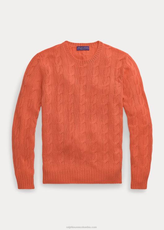 jersey de ochos de cachemir hombres melón Ralph Lauren 2XR2V71