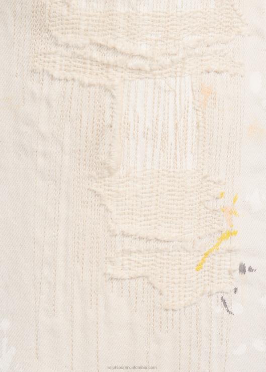 jean natural reparado high slim hombres reparado sembrado natural Ralph Lauren 2XR2V1764