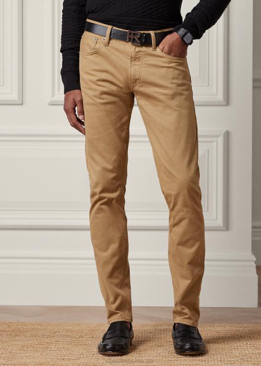 jeans ajustados elásticos hombres camello Ralph Lauren 2XR2V53