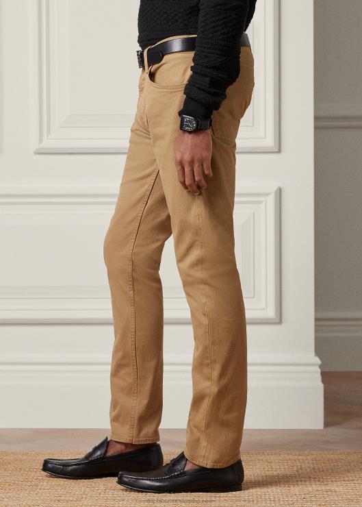 jeans ajustados elásticos hombres camello Ralph Lauren 2XR2V53
