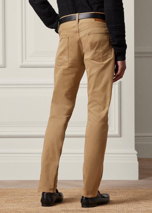jeans ajustados elásticos hombres camello Ralph Lauren 2XR2V53