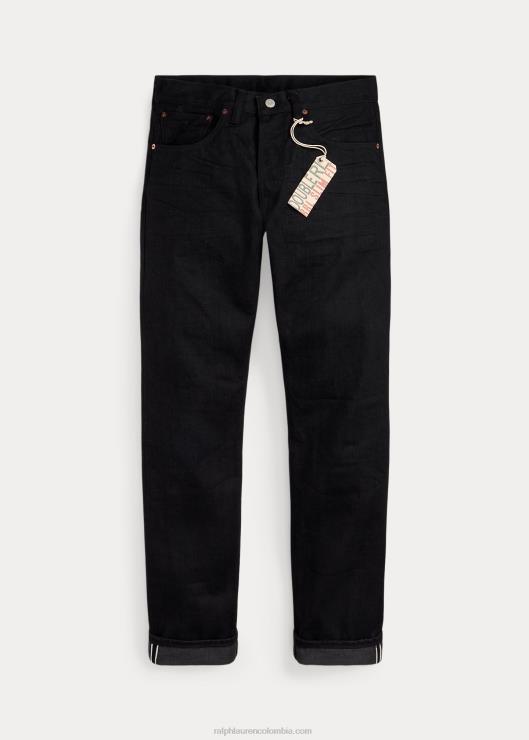 jeans ajustados negros con orillo hombresRalph Lauren 2XR2V1738