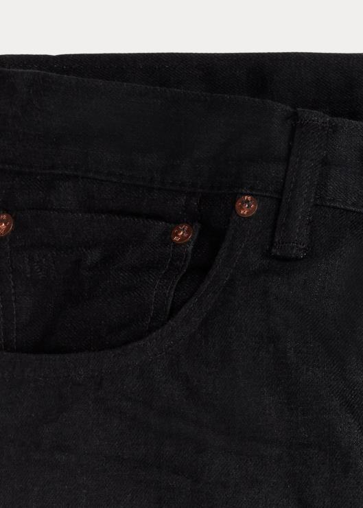 jeans ajustados negros con orillo hombresRalph Lauren 2XR2V1738