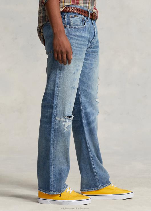 jeans desgastados de corte clásico hombres vista de surf Ralph Lauren 2XR2V8503