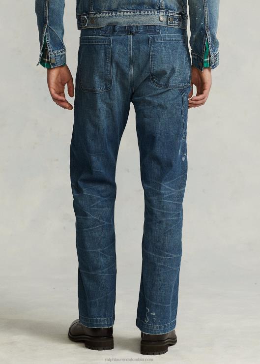 vaqueros carpintero rectos holgados hombres cresta Ralph Lauren 2XR2V1058