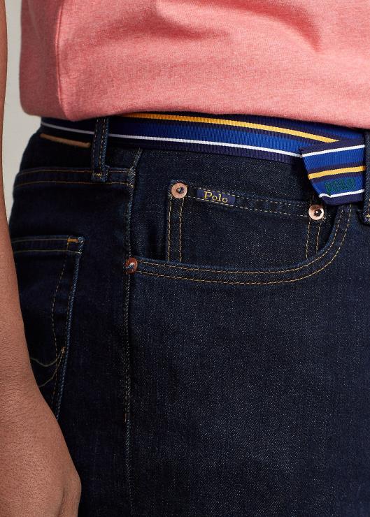 vaqueros rectos holgados hampton hombres estiramiento de enjuague Ralph Lauren 2XR2V1393