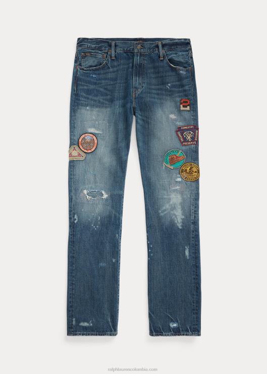 vaqueros rectos holgados hampton hombres inniswood Ralph Lauren 2XR2V1365