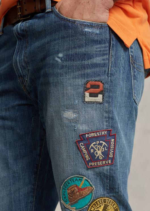 vaqueros rectos holgados hampton hombres inniswood Ralph Lauren 2XR2V1365