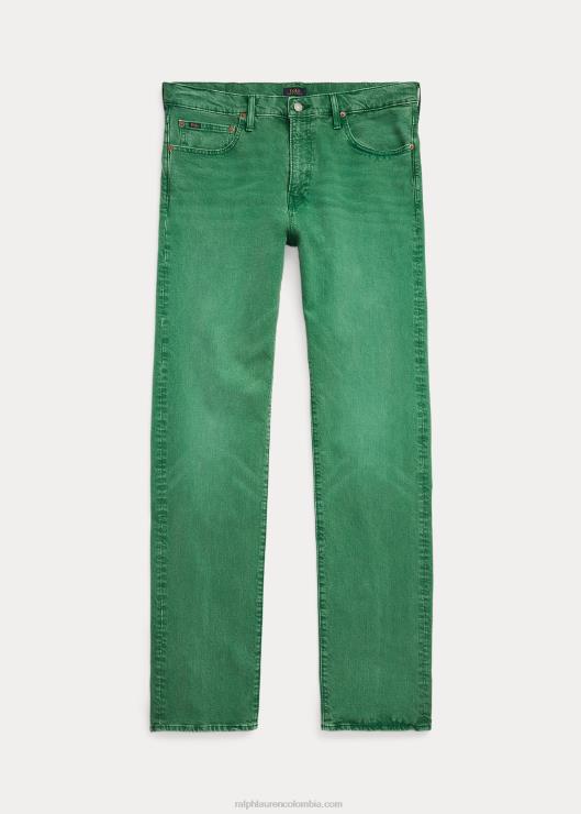 vaqueros varick slim rectos elásticos hombres verde optico Ralph Lauren 2XR2V1482