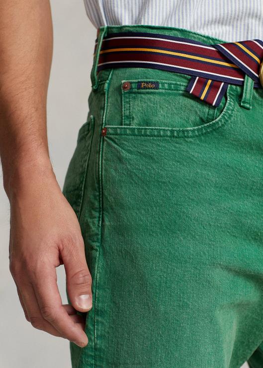 vaqueros varick slim rectos elásticos hombres verde optico Ralph Lauren 2XR2V1482