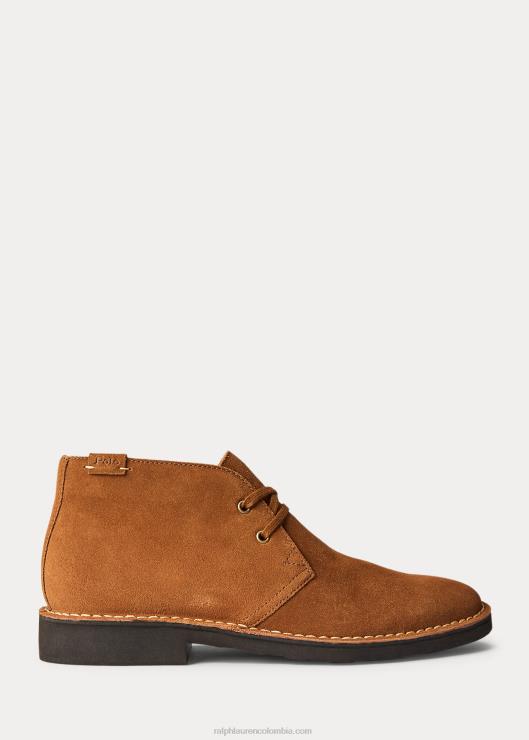 bota chukka de ante talan hombres bronceado del desierto Ralph Lauren 2XR2V2119