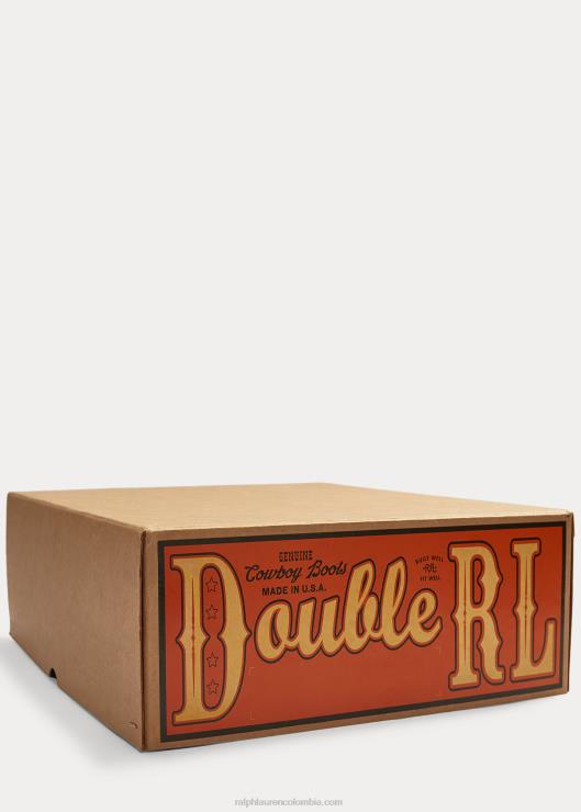 bota de cuero hombres negro Ralph Lauren 2XR2V2132