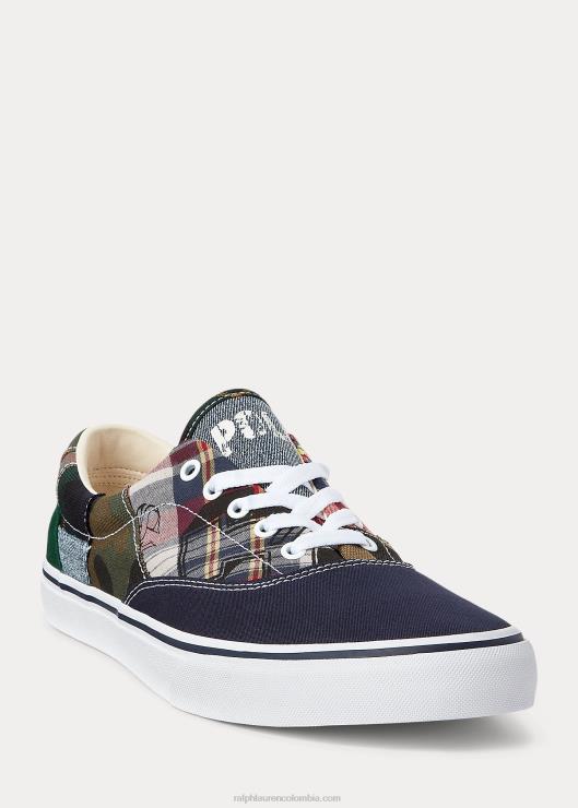 tenis Keaton con parches hombres multi Ralph Lauren 2XR2V2039
