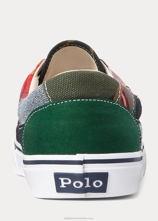 tenis Keaton con parches hombres multi Ralph Lauren 2XR2V2039