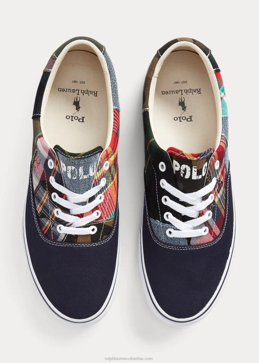 tenis Keaton con parches hombres multi Ralph Lauren 2XR2V2039