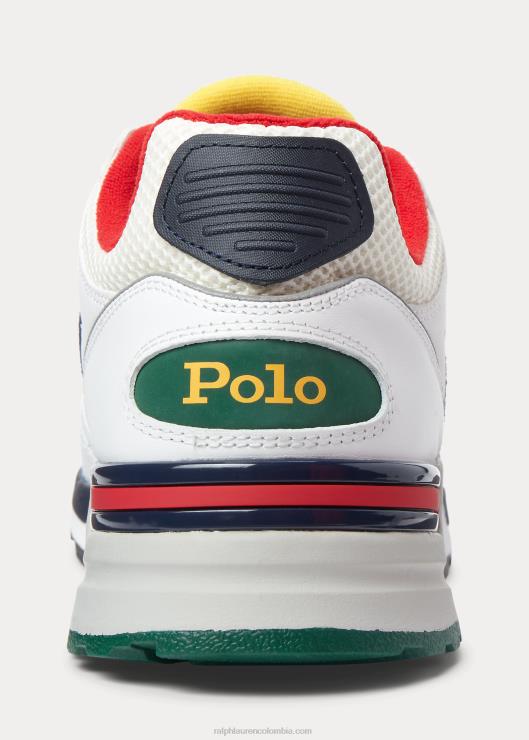 tenis trackster 200 hombres naval Blanca Ralph Lauren 2XR2V1959