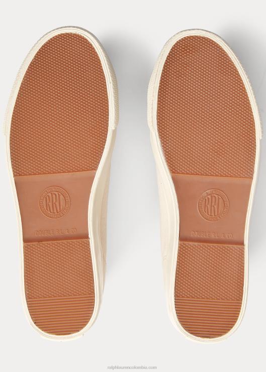 zapatillas mayport de lona hombres gris Ralph Lauren 2XR2V1950