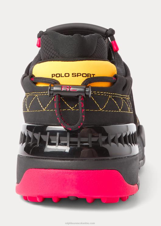 zapatillas ps200 hombres amarillo negro Ralph Lauren 2XR2V1940