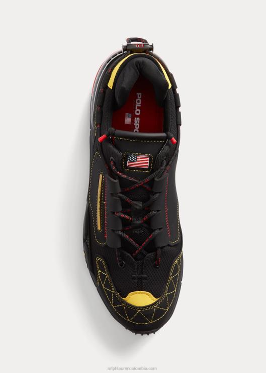 zapatillas ps200 hombres amarillo negro Ralph Lauren 2XR2V1940