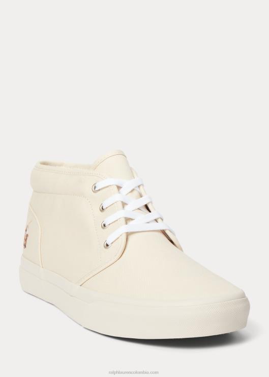 chukka de lona keaton hombres crudo Ralph Lauren 2XR2V2041
